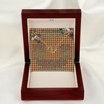 To My Beautiful Soulmate Necklace In Your Eyes I Have Found My Home Clan Gibbs Tartan Forever Love Necklace Tartan Gift for Girlfriend Everlasting Love Necklace
