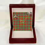 To My Beautiful Soulmate Necklace In Your Eyes I Have Found My Home Clan Grierson Tartan Forever Love Necklace Tartan Gift for Girlfriend Everlasting Love Necklace