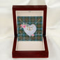 Gift To My Beautiful Girlfriend Valentine Necklace For Soulmate Anniversary Clan Paisley Tartan Everlasting Love Necklace,valentine necklace, necklace girlfriend, necklace for wife, cute necklaces for girlfriend, jewelry for girlfriend, to my soulmate necklace, to my future wife necklace,