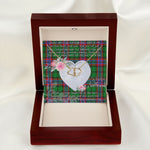 Gift To My Beautiful Girlfriend Valentine Necklace For Soulmate Anniversary Clan McGeachie Tartan Everlasting Love Necklace,valentine necklace, necklace girlfriend, necklace for wife, cute necklaces for girlfriend, jewelry for girlfriend, to my soulmate necklace, to my future wife necklace,