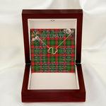 To My Beautiful Soulmate Necklace In Your Eyes I Have Found My Home Clan Blackstock Tartan Everlasting Love Necklace