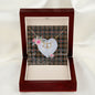 Gift To My Beautiful Girlfriend Valentine Necklace For Soulmate Anniversary Clan Sutherland Weathered Tartan Everlasting Love Necklace,valentine necklace, necklace girlfriend, necklace for wife, cute necklaces for girlfriend, jewelry for girlfriend, to my soulmate necklace, to my future wife necklace,