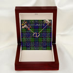 To My Beautiful Soulmate Necklace In Your Eyes I Have Found My Home Clan Newman Tartan Everlasting Love Necklace