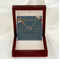 To My Beautiful Soulmate Necklace In Your Eyes I Have Found My Home Clan Guthrie Modern Tartan Forever Love Necklace Tartan Gift for Girlfriend Everlasting Love Necklace