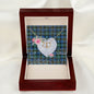 Gift To My Beautiful Girlfriend Valentine Necklace For Soulmate Anniversary Clan Weir Ancient Tartan Everlasting Love Necklace,valentine necklace, necklace girlfriend, necklace for wife, cute necklaces for girlfriend, jewelry for girlfriend, to my soulmate necklace, to my future wife necklace,