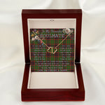 To My Beautiful Soulmate Necklace In Your Eyes I Have Found My Home Clan Buchan Modern Tartan Everlasting Love Necklace