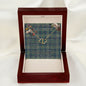 To My Beautiful Soulmate Necklace In Your Eyes I Have Found My Home Clan Kennedy Tartan Everlasting Love Necklace