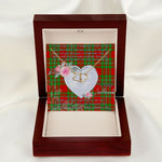 Gift To My Beautiful Girlfriend Valentine Necklace For Soulmate Anniversary Clan Peter Tartan Everlasting Love Necklace,valentine necklace, necklace girlfriend, necklace for wife, cute necklaces for girlfriend, jewelry for girlfriend, to my soulmate necklace, to my future wife necklace,
