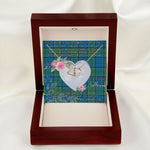 Gift To My Beautiful Girlfriend Valentine Necklace For Soulmate Anniversary Clan Lockhart Tartan Everlasting Love Necklace,valentine necklace, necklace girlfriend, necklace for wife, cute necklaces for girlfriend, jewelry for girlfriend, to my soulmate necklace, to my future wife necklace,