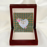 Gift To My Beautiful Girlfriend Valentine Necklace For Soulmate Anniversary Clan Pollock Hunting Tartan Everlasting Love Necklace,valentine necklace, necklace girlfriend, necklace for wife, cute necklaces for girlfriend, jewelry for girlfriend, to my soulmate necklace, to my future wife necklace,