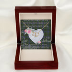 Gift To My Beautiful Girlfriend Valentine Necklace For Soulmate Anniversary Clan MacInnes Tartan Everlasting Love Necklace,valentine necklace, necklace girlfriend, necklace for wife, cute necklaces for girlfriend, jewelry for girlfriend, to my soulmate necklace, to my future wife necklace,
