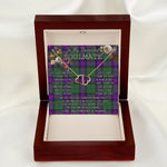 To My Beautiful Soulmate Necklace In Your Eyes I Have Found My Home Clan Armstrong Modern Tartan Everlasting Love Necklace