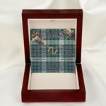To My Beautiful Soulmate Necklace In Your Eyes I Have Found My Home Clan MacKenzie Dress Ancient Tartan Forever Love Necklace Tartan Gift for Girlfriend Everlasting Love Necklace