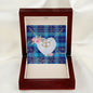 Gift To My Beautiful Girlfriend Valentine Necklace For Soulmate Anniversary Clan McKerrell Tartan Everlasting Love Necklace,valentine necklace, necklace girlfriend, necklace for wife, cute necklaces for girlfriend, jewelry for girlfriend, to my soulmate necklace, to my future wife necklace,