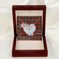Gift To My Beautiful Girlfriend Valentine Necklace For Soulmate Anniversary Clan Stewart Stuart of Bute Tartan Everlasting Love Necklace,valentine necklace, necklace girlfriend, necklace for wife, cute necklaces for girlfriend, jewelry for girlfriend, to my soulmate necklace, to my future wife necklace,