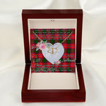 Gift To My Beautiful Girlfriend Valentine Necklace For Soulmate Anniversary Clan Rattray Tartan Everlasting Love Necklace,valentine necklace, necklace girlfriend, necklace for wife, cute necklaces for girlfriend, jewelry for girlfriend, to my soulmate necklace, to my future wife necklace,