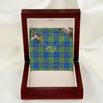To My Beautiful Soulmate Necklace In Your Eyes I Have Found My Home Clan Barclay Hunting Ancient Tartan Everlasting Love Necklace