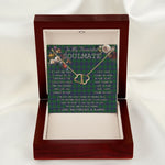 To My Beautiful Soulmate Necklace In Your Eyes I Have Found My Home Clan Austin Tartan Everlasting Love Necklace