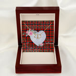 Gift To My Beautiful Girlfriend Valentine Necklace For Soulmate Anniversary Clan Innes Tartan Everlasting Love Necklace,valentine necklace, necklace girlfriend, necklace for wife, cute necklaces for girlfriend, jewelry for girlfriend, to my soulmate necklace, to my future wife necklace,