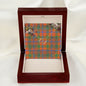 To My Beautiful Soulmate Necklace In Your Eyes I Have Found My Home Clan Ross Ancient Tartan Forever Love Necklace Tartan Gift for Girlfriend Everlasting Love Necklace