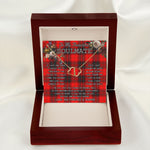 To My Beautiful Soulmate Necklace In Your Eyes I Have Found My Home Clan Wemyss Tartan Everlasting Love Necklace