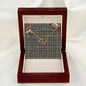 To My Beautiful Soulmate Necklace In Your Eyes I Have Found My Home Clan Gordon Weathered Tartan Forever Love Necklace Tartan Gift for Girlfriend Everlasting Love Necklace