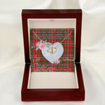 Gift To My Beautiful Girlfriend Valentine Necklace For Soulmate Anniversary Clan MacKinnon Tartan Everlasting Love Necklace,valentine necklace, necklace girlfriend, necklace for wife, cute necklaces for girlfriend, jewelry for girlfriend, to my soulmate necklace, to my future wife necklace,