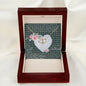 Gift To My Beautiful Girlfriend Valentine Necklace For Soulmate Anniversary Clan Melville Tartan Everlasting Love Necklace,valentine necklace, necklace girlfriend, necklace for wife, cute necklaces for girlfriend, jewelry for girlfriend, to my soulmate necklace, to my future wife necklace,