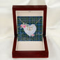 Gift To My Beautiful Girlfriend Valentine Necklace For Soulmate Anniversary Clan Robertson Hunting Ancient Tartan Everlasting Love Necklace,valentine necklace, necklace girlfriend, necklace for wife, cute necklaces for girlfriend, jewelry for girlfriend, to my soulmate necklace, to my future wife necklace,