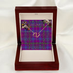 To My Beautiful Soulmate Necklace In Your Eyes I Have Found My Home Clan Jackson Tartan Everlasting Love Necklace