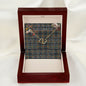 To My Beautiful Soulmate Necklace In Your Eyes I Have Found My Home Clan Denniston Tartan Forever Love Necklace Tartan Gift for Girlfriend Everlasting Love Necklace