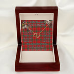 To My Beautiful Soulmate Necklace In Your Eyes I Have Found My Home Clan Grant Tartan Forever Love Necklace Tartan Gift for Girlfriend Everlasting Love Necklace