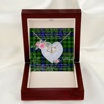 Gift To My Beautiful Girlfriend Valentine Necklace For Soulmate Anniversary Clan Rollo Tartan Everlasting Love Necklace,valentine necklace, necklace girlfriend, necklace for wife, cute necklaces for girlfriend, jewelry for girlfriend, to my soulmate necklace, to my future wife necklace,