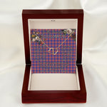 To My Beautiful Soulmate Necklace In Your Eyes I Have Found My Home Clan Laing of Archiestown Tartan Everlasting Love Necklace
