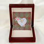 Gift To My Beautiful Girlfriend Valentine Necklace For Soulmate Anniversary Clan MacGillivray Ancient Tartan Everlasting Love Necklace,valentine necklace, necklace girlfriend, necklace for wife, cute necklaces for girlfriend, jewelry for girlfriend, to my soulmate necklace, to my future wife necklace,