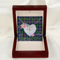 Gift To My Beautiful Girlfriend Valentine Necklace For Soulmate Anniversary Clan Logan Ancient Tartan Everlasting Love Necklace,valentine necklace, necklace girlfriend, necklace for wife, cute necklaces for girlfriend, jewelry for girlfriend, to my soulmate necklace, to my future wife necklace,