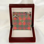 To My Beautiful Soulmate Necklace In Your Eyes I Have Found My Home Clan Grant Ancient Tartan Forever Love Necklace Tartan Gift for Girlfriend Everlasting Love Necklace