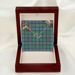 To My Beautiful Soulmate Necklace In Your Eyes I Have Found My Home Clan Morrison Ancient Tartan Forever Love Necklace Tartan Gift for Girlfriend Everlasting Love Necklace
