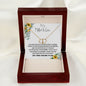 Mother-In-Law Necklace, Mother In Law Necklace Gift - Man Of My Dream Necklace From Your Daughter In Law