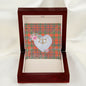 Gift To My Beautiful Girlfriend Valentine Necklace For Soulmate Anniversary Clan Munro Ancient Tartan Everlasting Love Necklace,valentine necklace, necklace girlfriend, necklace for wife, cute necklaces for girlfriend, jewelry for girlfriend, to my soulmate necklace, to my future wife necklace,