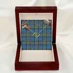 To My Beautiful Soulmate Necklace In Your Eyes I Have Found My Home Clan MacCorquodale Tartan Forever Love Necklace Tartan Gift for Girlfriend Everlasting Love Necklace