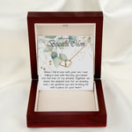 Boyfriend’s Mom Necklace, Gift For Boyfriend’s Mom, To My Boyfriends Mom Necklace Mother's Day Everlasting Love Necklace