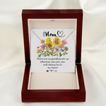 Mother Necklace - You Will Always Be In My Heart - Mother's Day Necklace, Mother's Day Everlasting Love Necklace