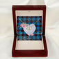 Gift To My Beautiful Girlfriend Valentine Necklace For Soulmate Anniversary Clan Home Ancient Tartan Everlasting Love Necklace,valentine necklace, necklace girlfriend, necklace for wife, cute necklaces for girlfriend, jewelry for girlfriend, to my soulmate necklace, to my future wife necklace,