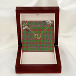 To My Beautiful Soulmate Necklace In Your Eyes I Have Found My Home Clan Baxter Modern Tartan Everlasting Love Necklace
