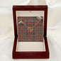 To My Beautiful Soulmate Necklace In Your Eyes I Have Found My Home Clan Cumming Weathered Tartan Everlasting Love Necklace