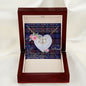 Gift To My Beautiful Girlfriend Valentine Necklace For Soulmate Anniversary Clan Pride Of Scotland Tartan Everlasting Love Necklace,valentine necklace, necklace girlfriend, necklace for wife, cute necklaces for girlfriend, jewelry for girlfriend, to my soulmate necklace, to my future wife necklace,