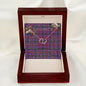 To My Beautiful Soulmate Necklace In Your Eyes I Have Found My Home Clan Montgomery Tartan Forever Love Necklace Tartan Gift for Girlfriend Everlasting Love Necklace