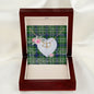 Gift To My Beautiful Girlfriend Valentine Necklace For Soulmate Anniversary Clan Mow Tartan Everlasting Love Necklace,valentine necklace, necklace girlfriend, necklace for wife, cute necklaces for girlfriend, jewelry for girlfriend, to my soulmate necklace, to my future wife necklace,