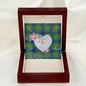 Gift To My Beautiful Girlfriend Valentine Necklace For Soulmate Anniversary Clan Johnston Ancient Tartan Everlasting Love Necklace